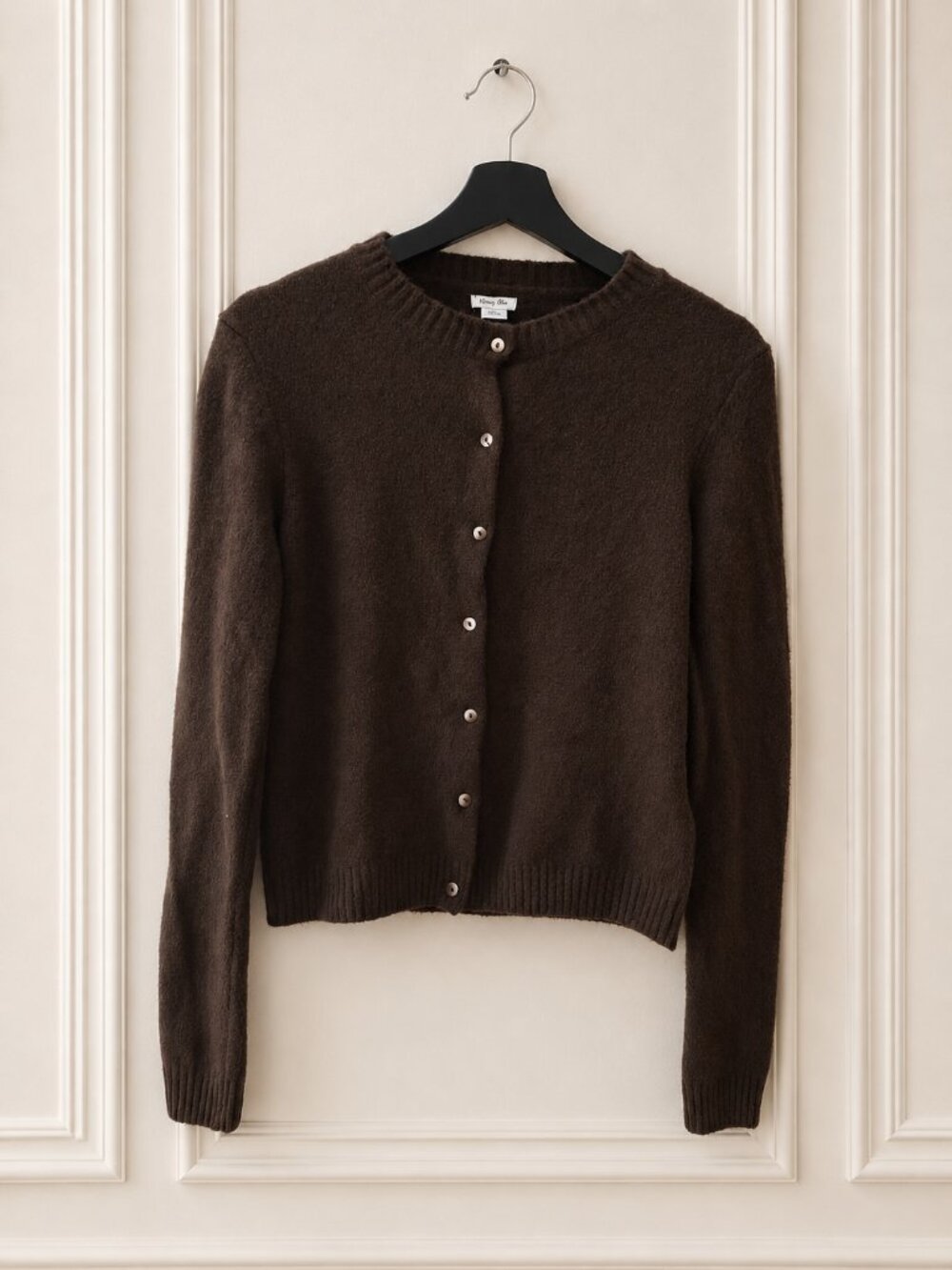 NWT | Urban Outfitters Kimchi Blue Brown Cropped Cardigan Sweater XS | Preppy